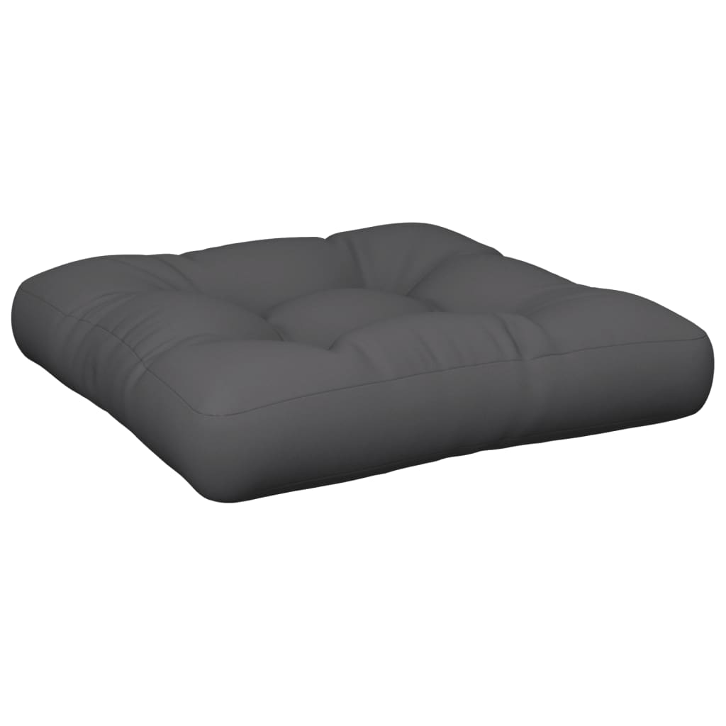 Pallet Cushion 23.6"x23.6"x4.7" Gray Fabric