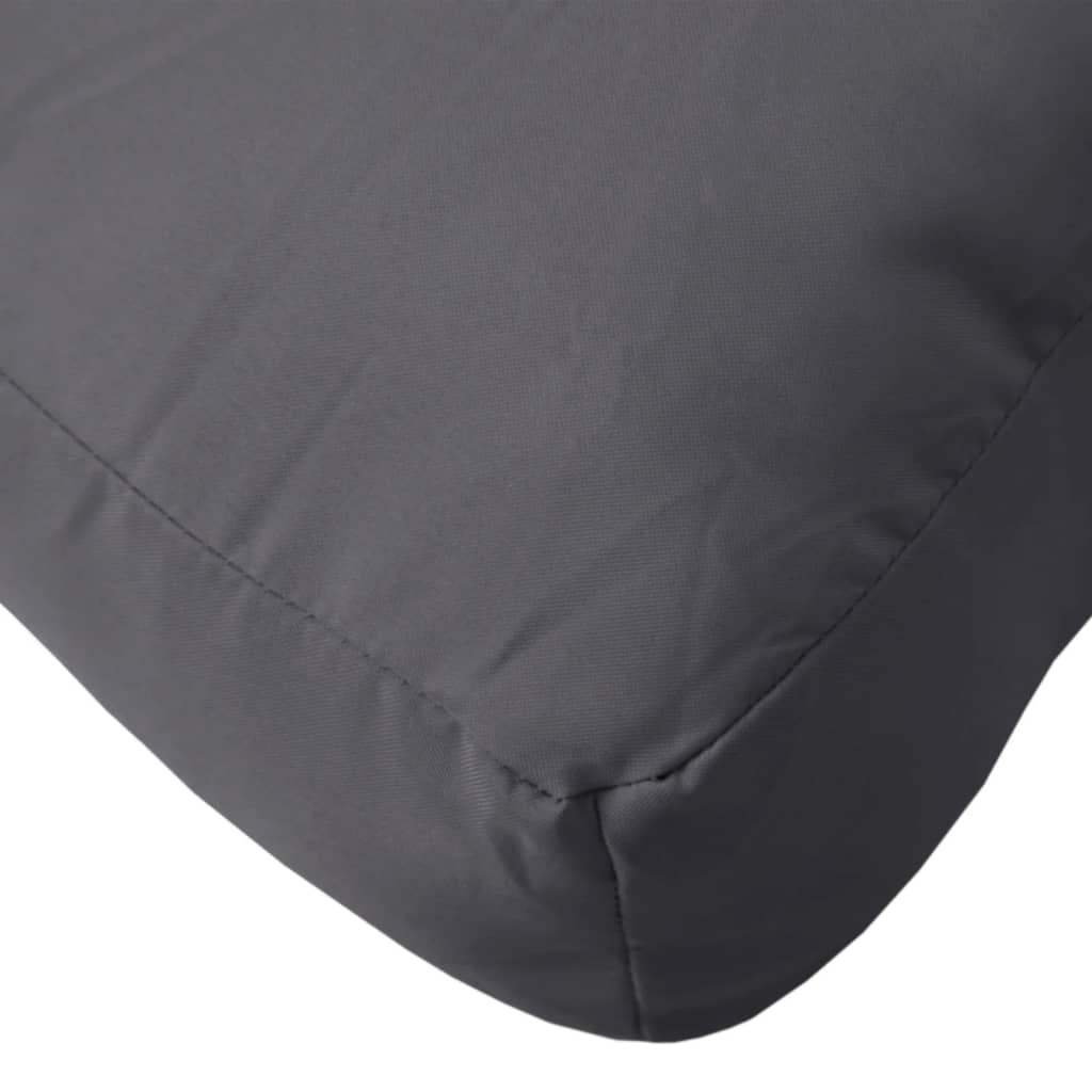 Pallet Cushion 23.6"x23.6"x4.7" Gray Fabric
