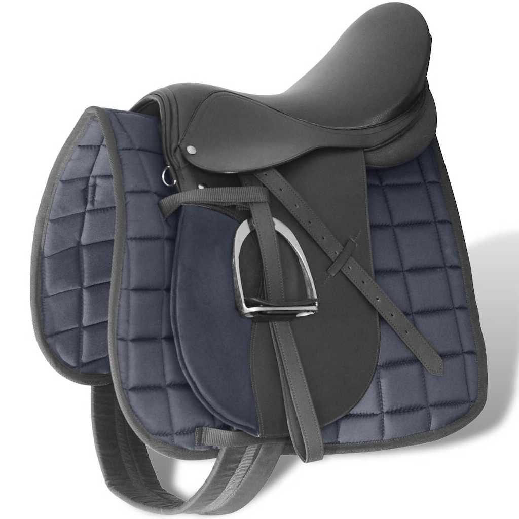 Saddle | Black | Leather | 16” | Durable | Saddle | Other | Traditional