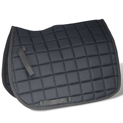 Horse Riding Saddle | Black | Leather | 17.5 inch | Durable