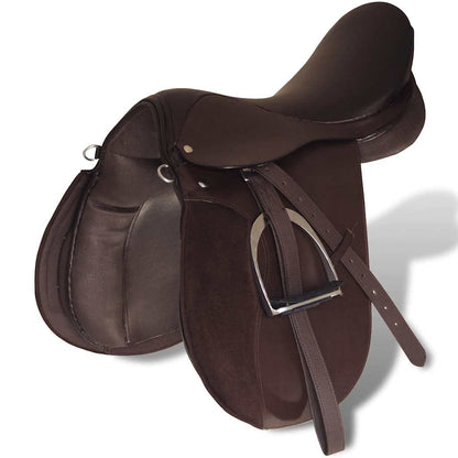 Saddle | Brown | Real Leather | 17.5 inches | Saddle | Other
