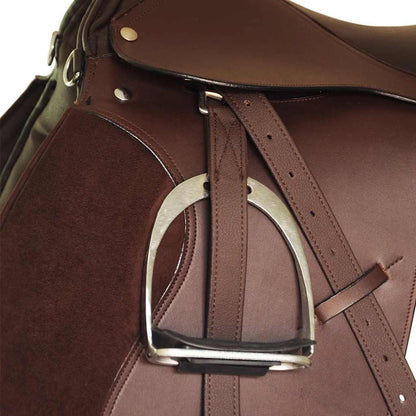 Saddle | Brown | Real Leather | 17.5 inches | Saddle | Other