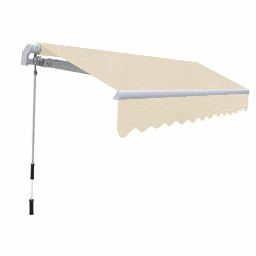 Manual Awning 3 x 2.5 m Cream 100% Polyester