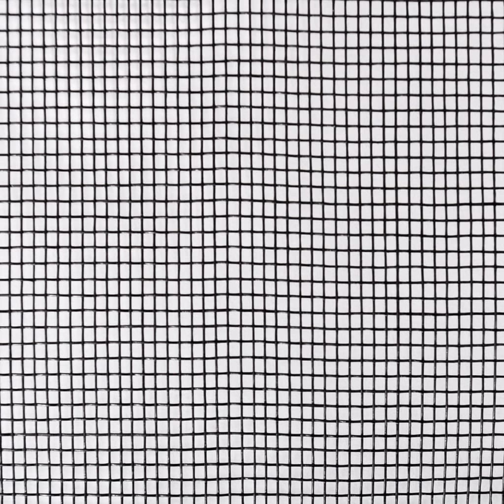 Mesh Screen Fiberglass 100x500 cm Black