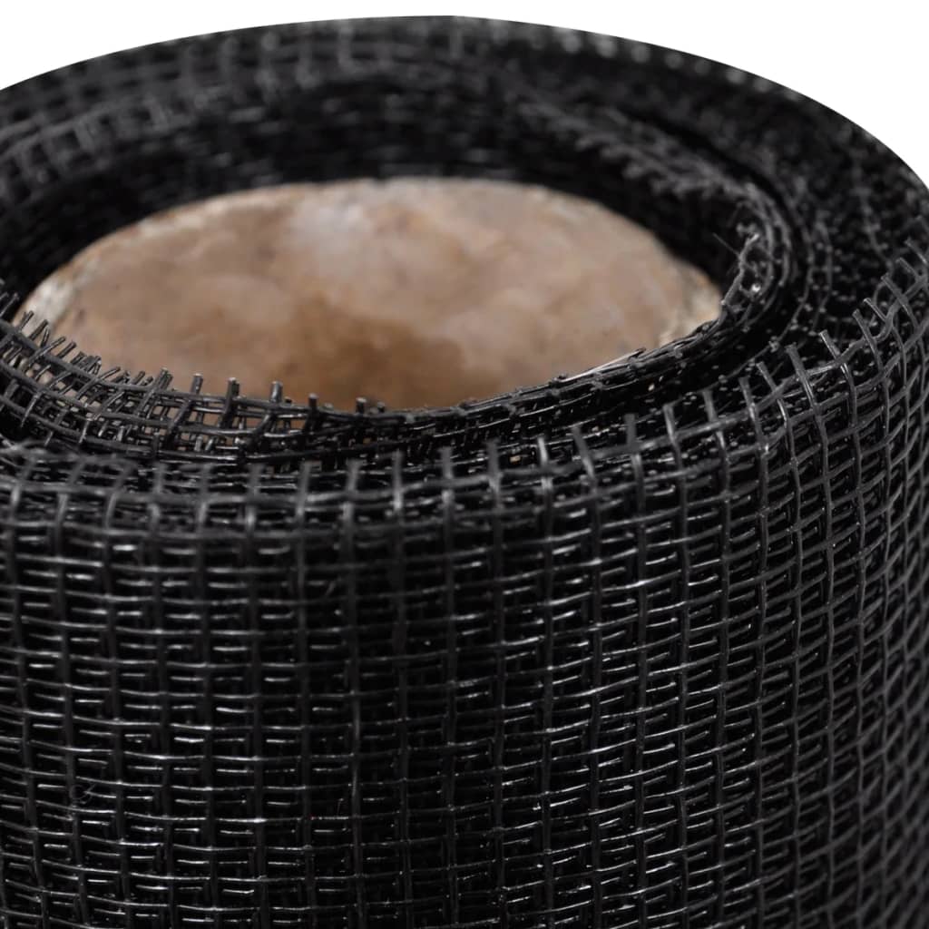 Mesh Screen Fiberglass 100x1000 cm Black