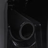 WC Ceramic Toilet Bathroom Round Toilet Bottom Water Flow Black