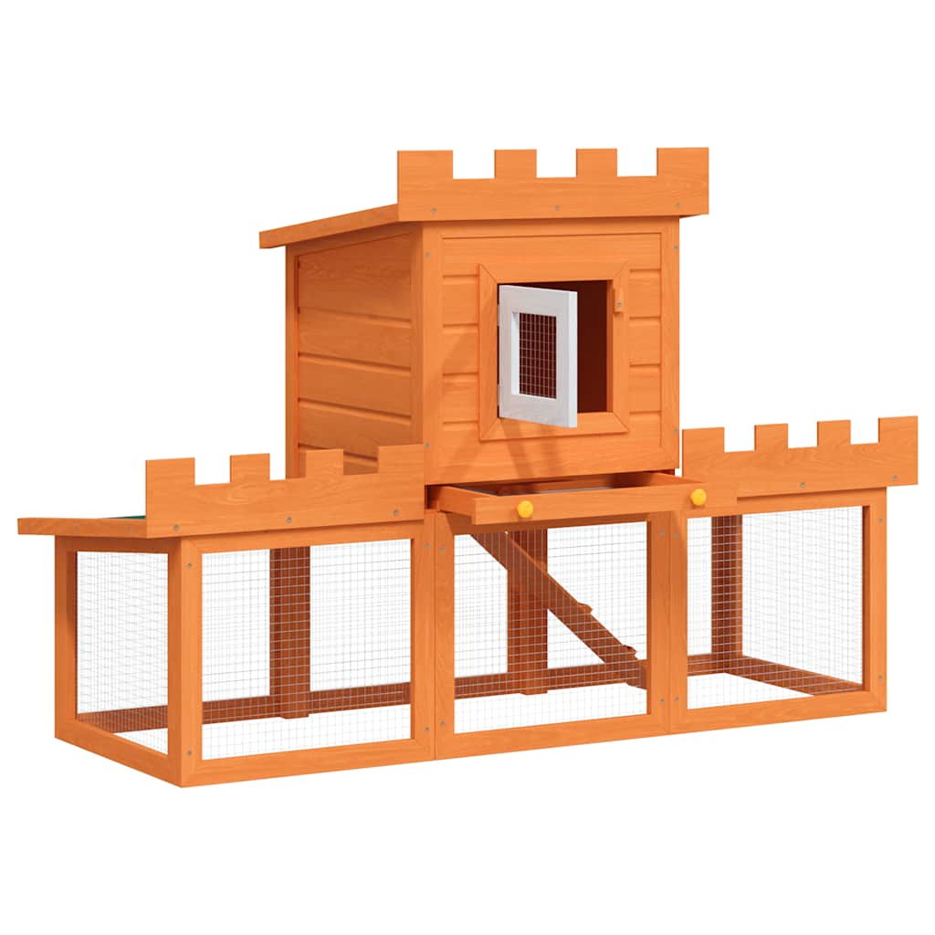 Outdoor Large Rabbit Hutch House Pet Cage Single House