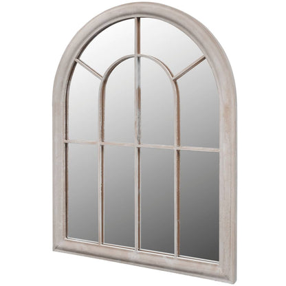 Rustic Arch Garden Mirror 69x89 cm for Indoor and Outdoor Use