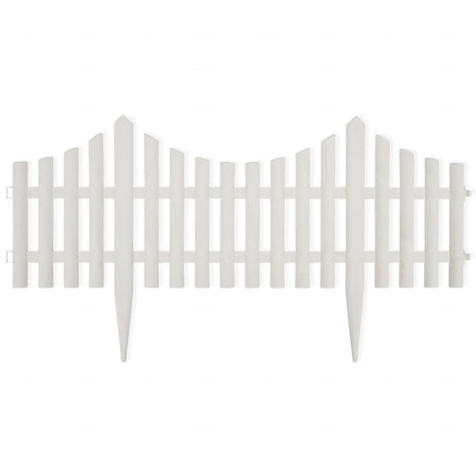 White Lawn Divider 17 pcs / 10 m