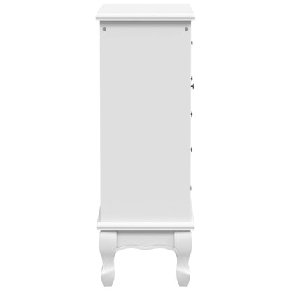 Cabinet | White | MDF and Pinewood | Medium | Storage Cabinet