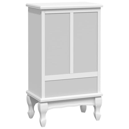 Cabinet | White | MDF and Pinewood | Medium | Storage Cabinet