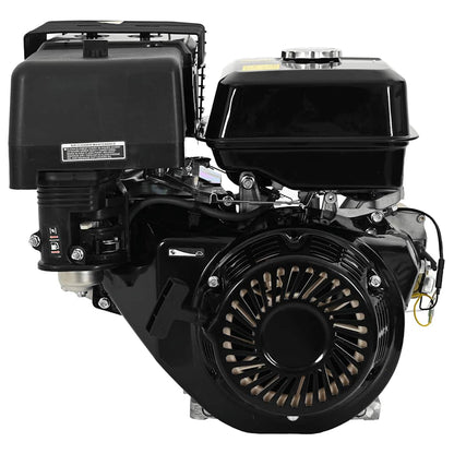 Petrol Engine 15 HP 11 kW Black