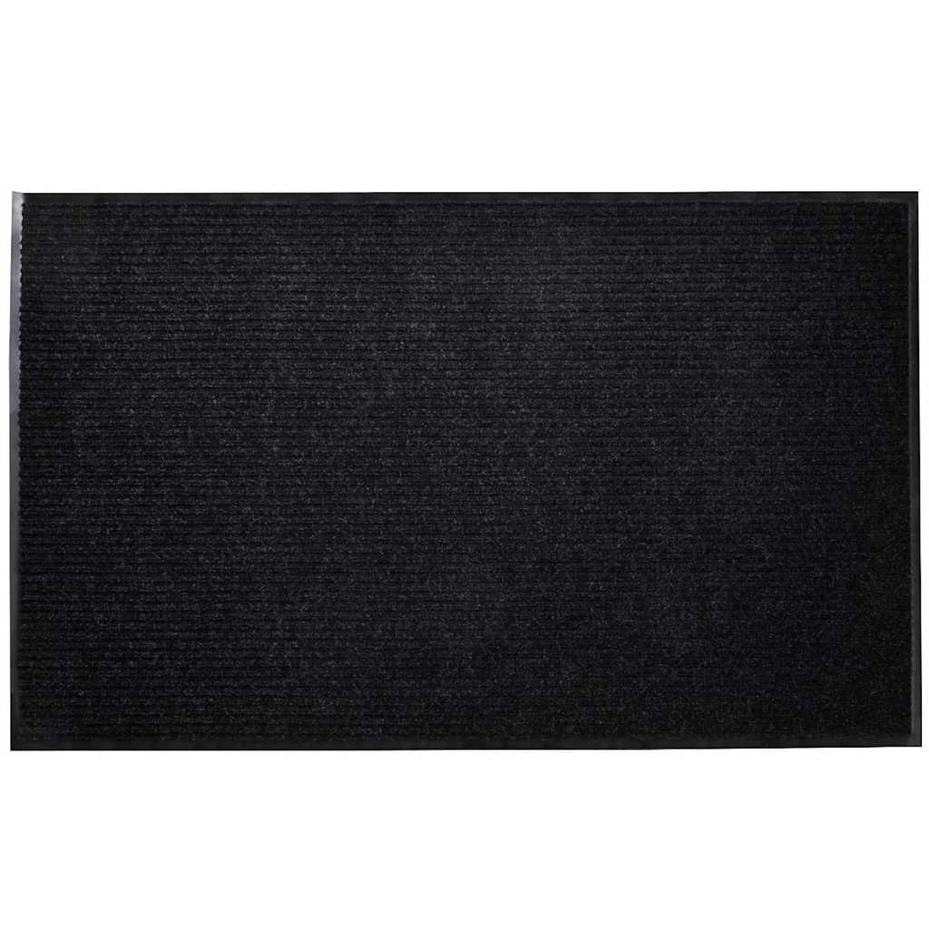 Doormat | Black | Polyester | 120 x 180 cm | Doormat | Rectangular