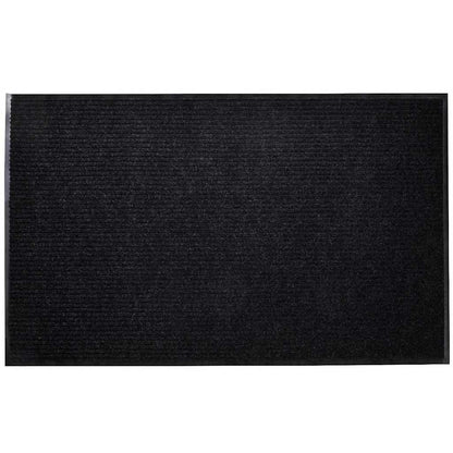 Doormat | Black | Polyester | 120 x 180 cm | Doormat | Rectangular