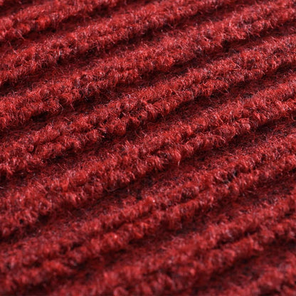 Door Mat Red 90 x 120 cm PVC