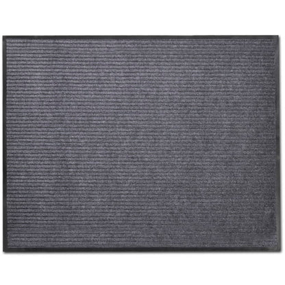 Door Mat Grey 90 x 120 cm PVC