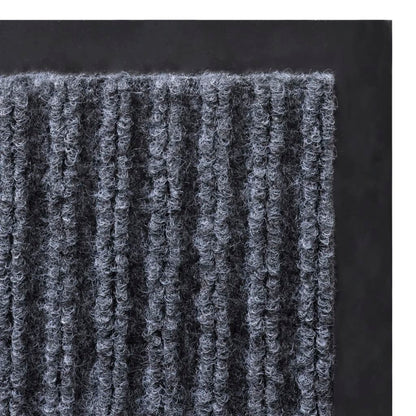 Door Mat Grey 90 x 120 cm PVC