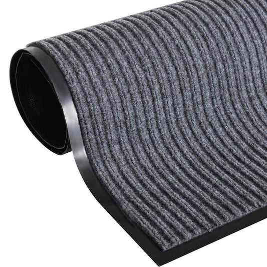 Doormat | Grey | Polyester, PVC | 120 x 180 cm | Rollable | Door Mat