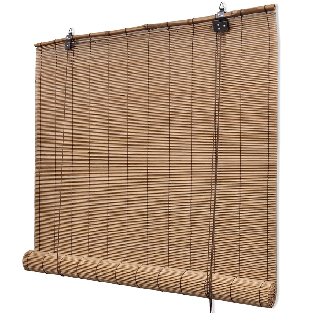 Blind | Brown | Bamboo | 140 x 160 cm | Rollable | Bamboo Roller Blind