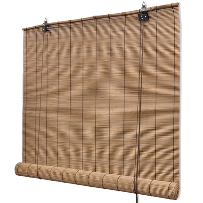 Blind | Brown | Bamboo | 140 x 160 cm | Rollable | Bamboo Roller Blind