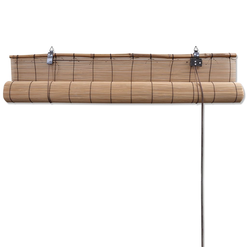Blind | Brown | Bamboo | 140 x 160 cm | Rollable | Bamboo Roller Blind