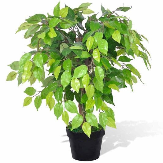 Artificial Plant | Green | Plastic, Iron wire, Wood | Small