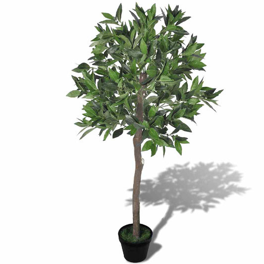 Artificial Plant | Green, Brown, Black | Polyester, Wood, Plastic, Iron