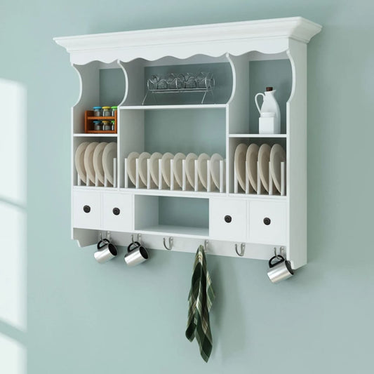 Cabinet | White | MDF, Pine Wood, Iron | Medium | Cabinet | Rectangular