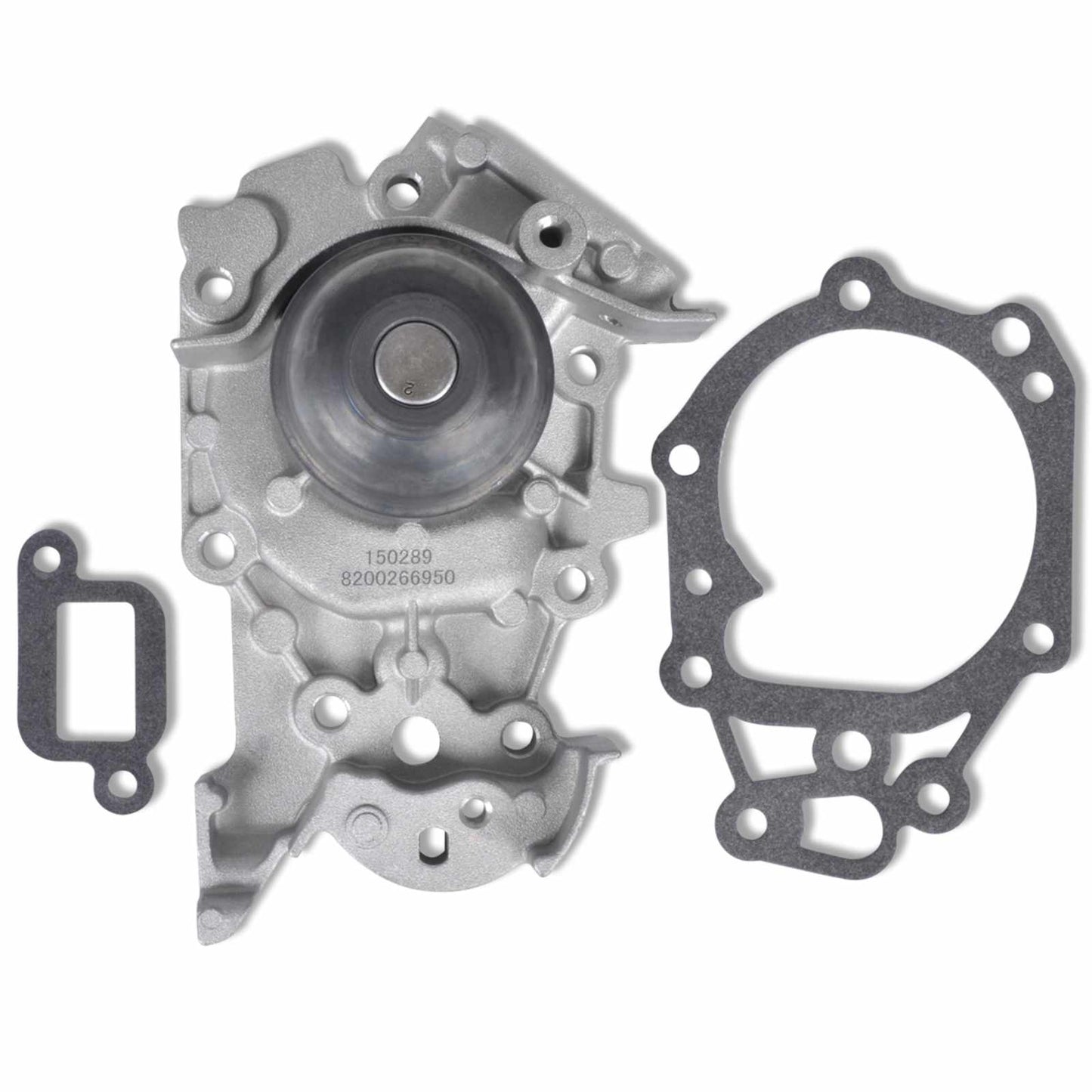 Water Pump Silver Metal
