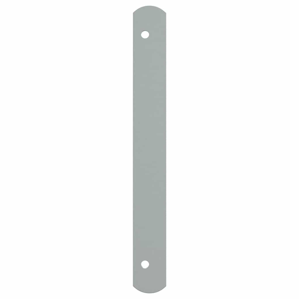 Window grilles 500-650 mm Galvanized Steel Silver