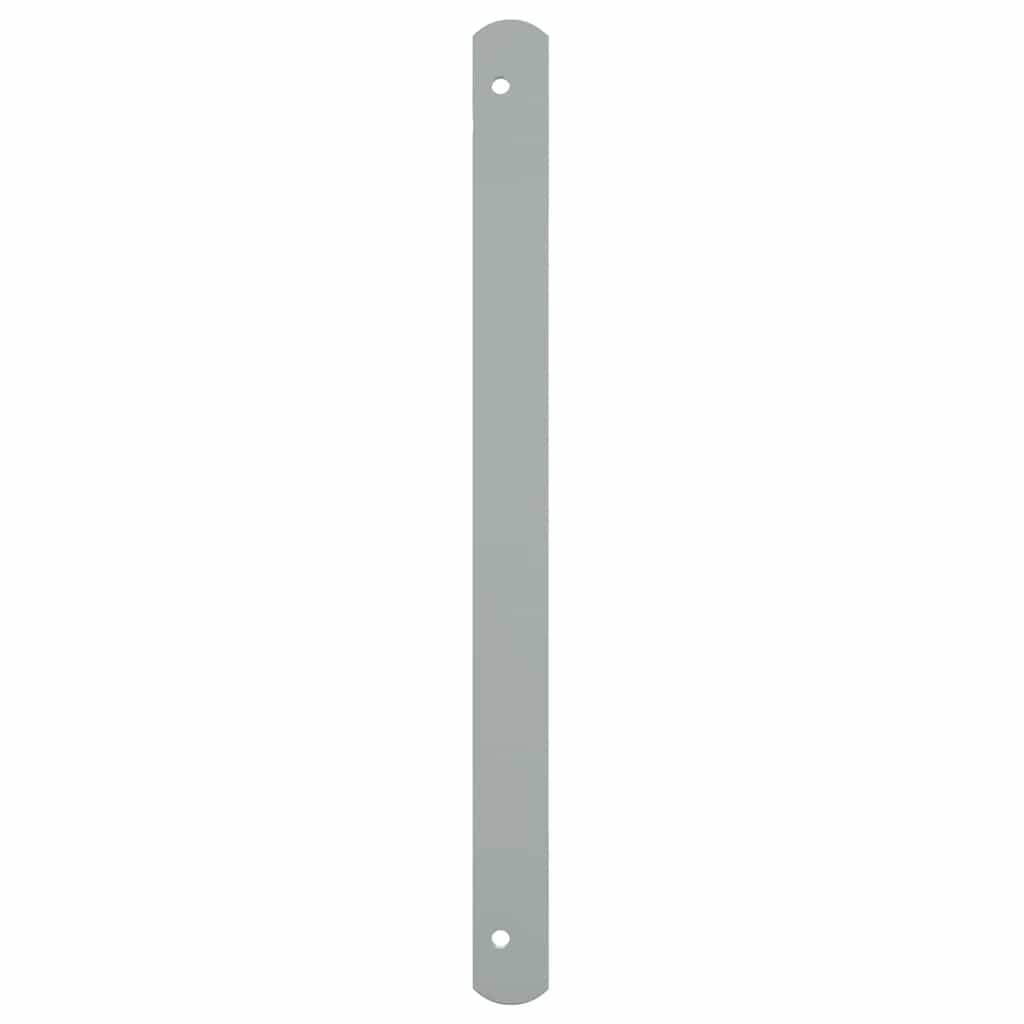 Window grilles 19.69-25.59 in Galvanized Steel Silver
