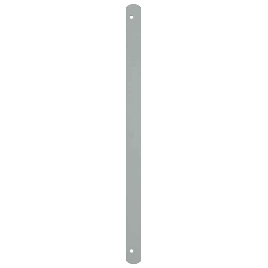 Window grilles 500-650 mm Galvanized Steel Silver