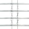 Adjustable Security Grille for Windows with 4 Crossbars 500-650 mm