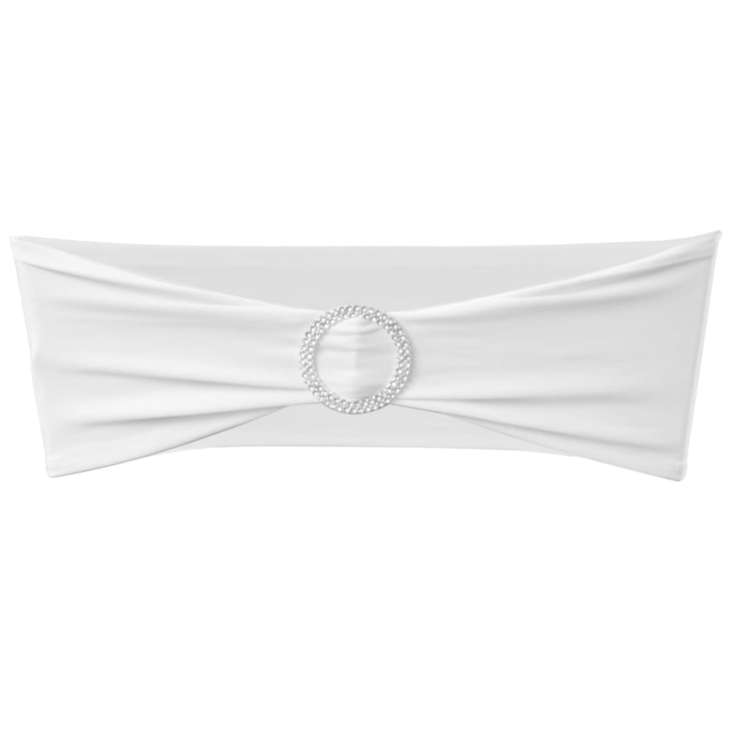 Chair Ribbon | Set of 25 | White | Polyester 90%, Elastane 10%