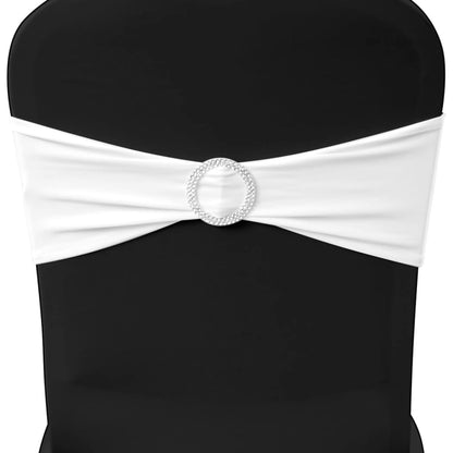 Chair Ribbon | Set of 25 | White | Polyester 90%, Elastane 10%
