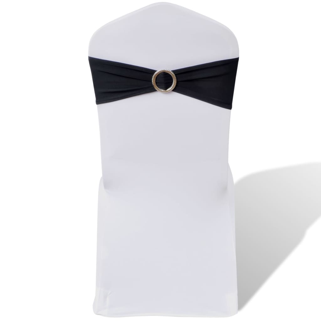Chair Ribbon | Set of 25 | Black | Polyester | One Size Fits Most