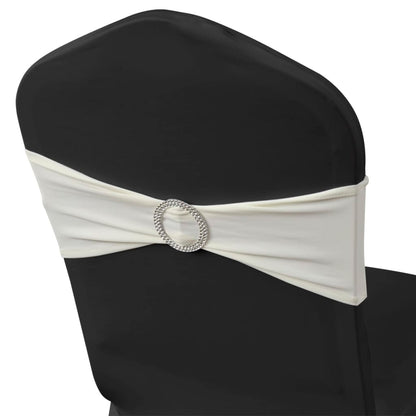 Chair Ribbon | Set of 25 | Cream | Polyester | Stretchable to 50 cm