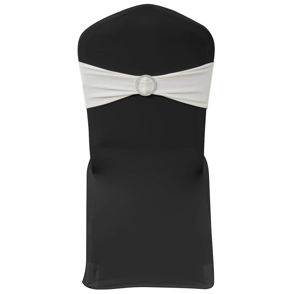 Chair Ribbon | Set of 25 | Cream | Polyester | Stretchable to 50 cm