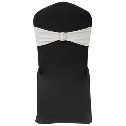 Chair Ribbon | Set of 25 | Cream | Polyester | Stretchable to 50 cm
