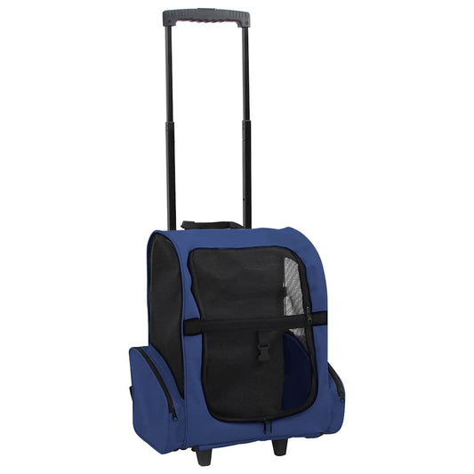 Pet Carrier | Blue | Polyester