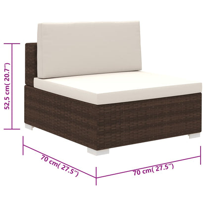 Patio Furniture | Brown | PE Rattan | Large | Light Weight