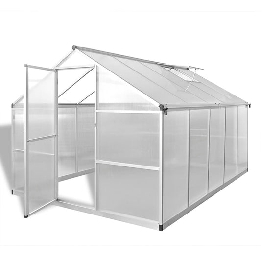 Greenhouse | Silver | Reinforced Aluminium | Large