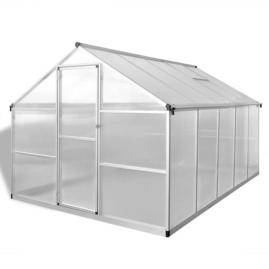 Greenhouse | Silver | Reinforced Aluminium | Large