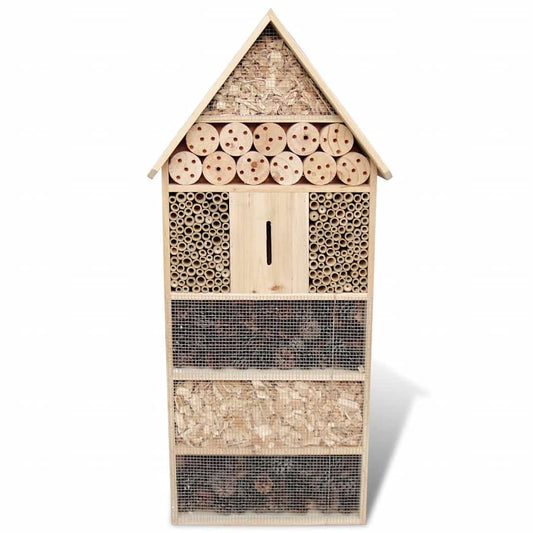 Insect hotel | Natural wood | Solid wood | XXL | Insect Hotel