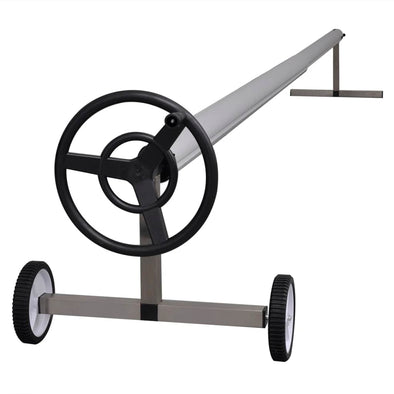 Pool Cover Roller with Stainless steel Base