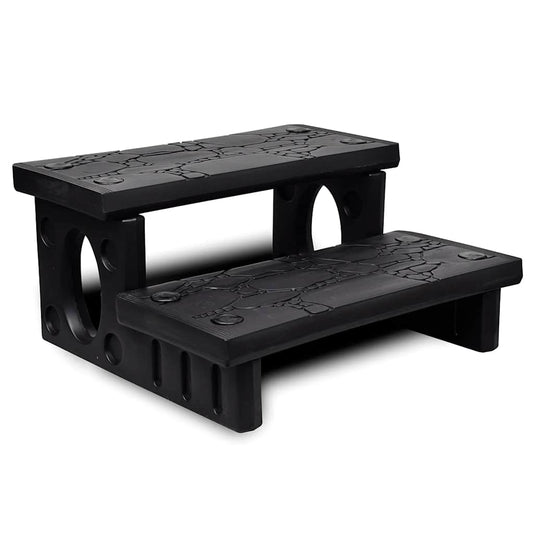 Spa Step | Black | Plastic | Medium | Non-slip | Black Spa Step