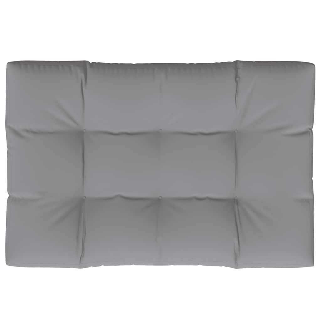 Pallet Cushion 47.2"x31.5"x4.7" Gray Fabric