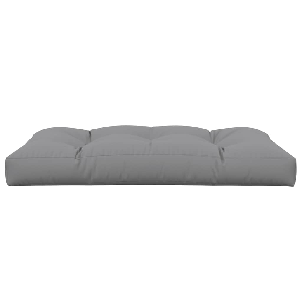 Pallet Cushion 47.2"x31.5"x4.7" Gray Fabric