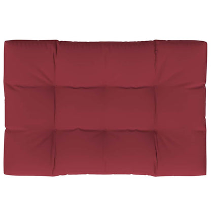 Pallet Cushion Wine Red 47.2"x31.5"x4.7" Fabric