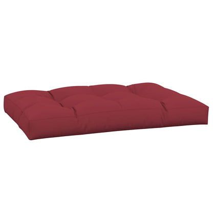 Pallet Cushion Wine Red 47.2"x31.5"x4.7" Fabric
